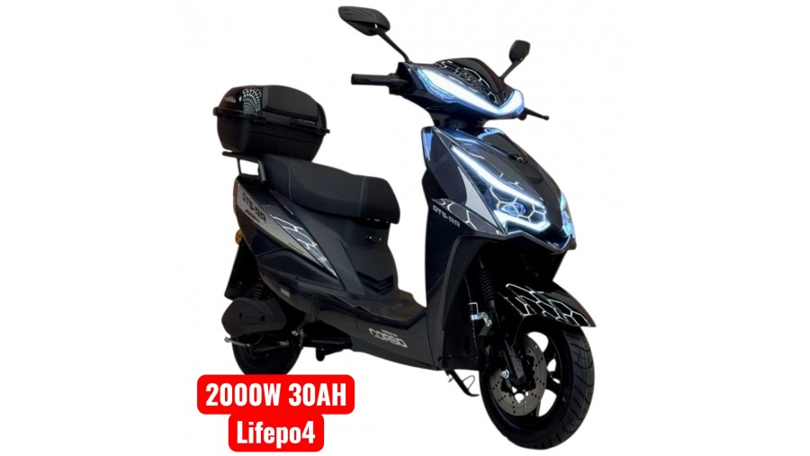 Електроскутер Corso GTS-RR GTS-722110 (2000W, 72V/30) літій-залізо-фосфатний, запаc 84 км.